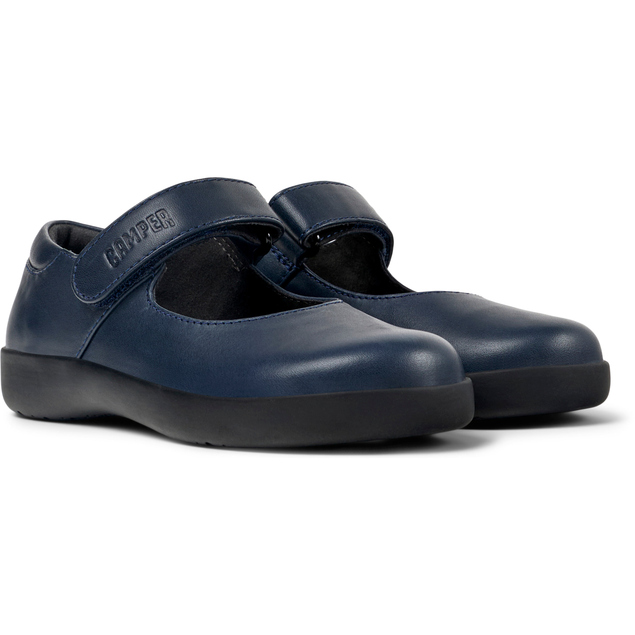 Bailarinas - CAMPER Spiral Comet - Azul - Cuero liso