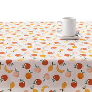 Nappe enduite 0220-47 - 100% coton - traitement antitaches - Multicolore