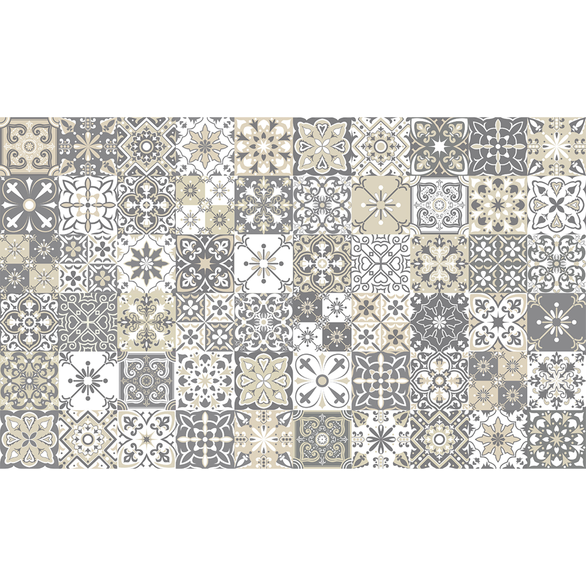 Sticker crédence adhésive - CARRELAGES MARIALLA - 60x100cm