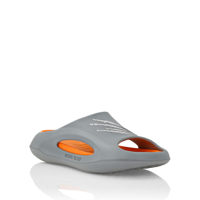 PLEIN SPORT Sandalias planas de goma
