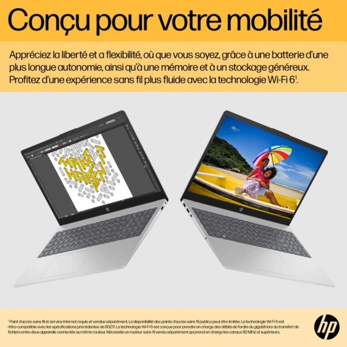 Ordinateur portable HP 15-fc0139nf