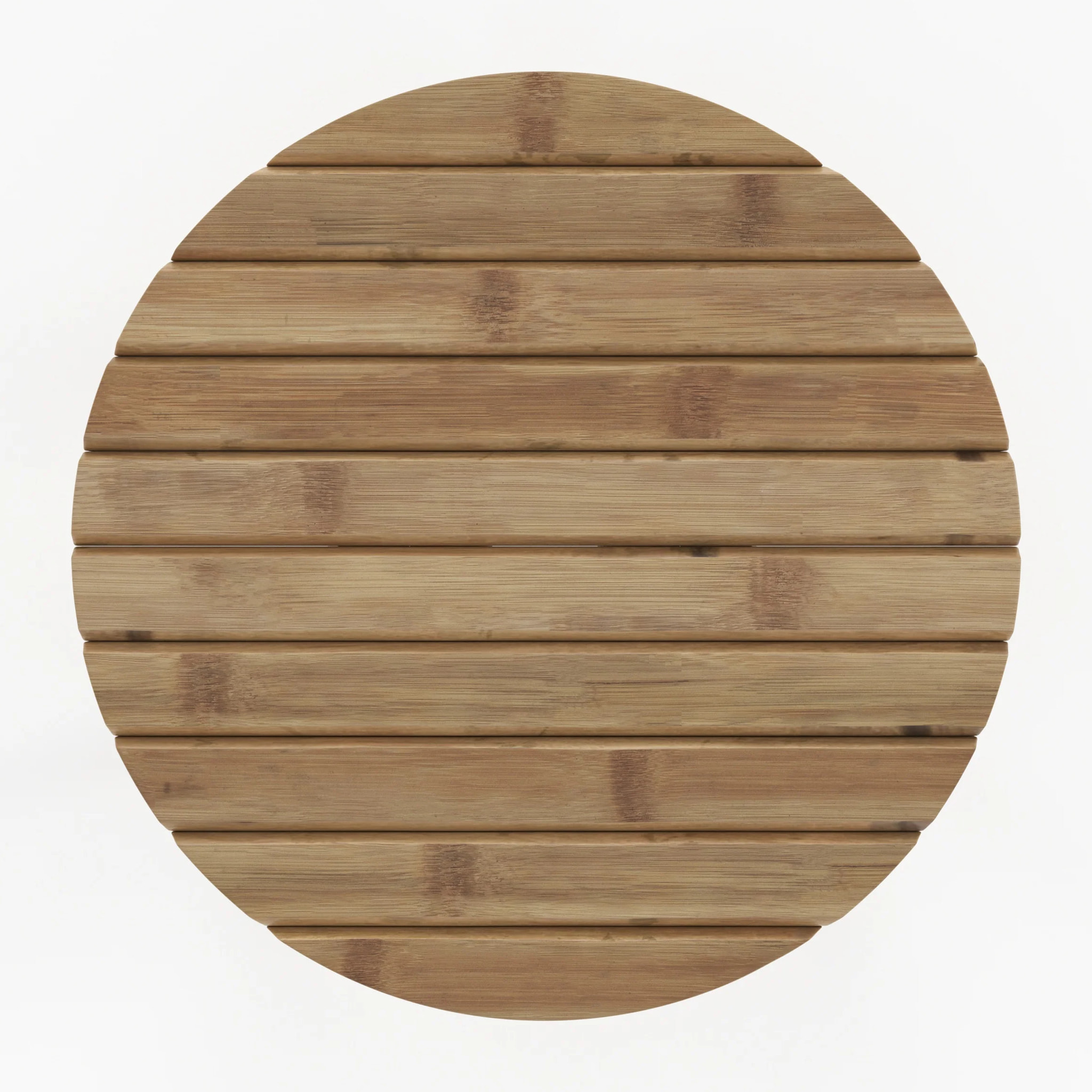 Tabouret de bar extérieur en bambou 74 cm - Eli