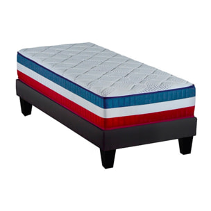 Ensemble Matelas BBR avec sommier en bois