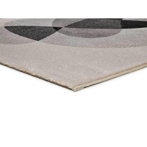 ASHLEY Alfombra geométrica en color gris, varias medidas disponibles