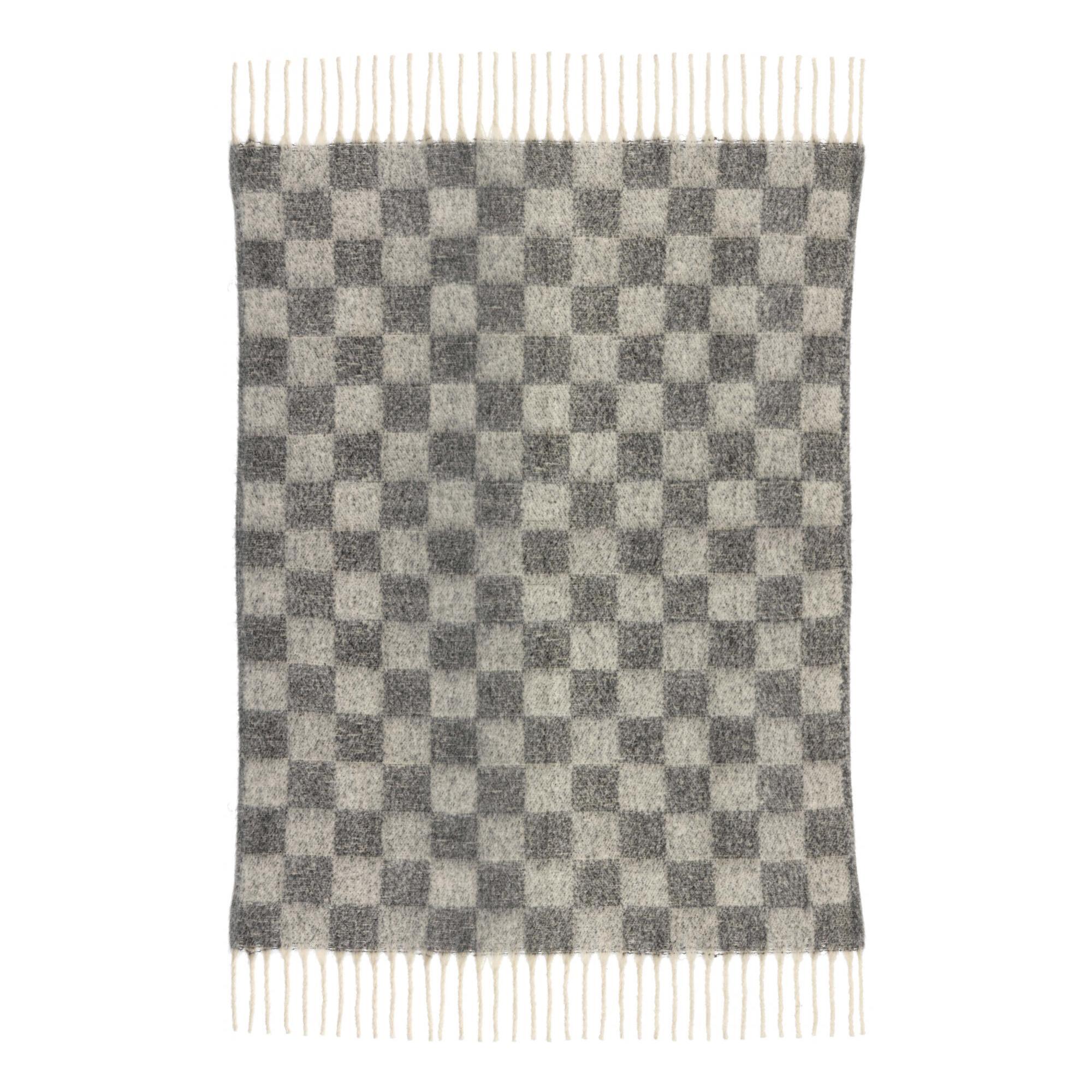 Plaid recyclé Isabel damier