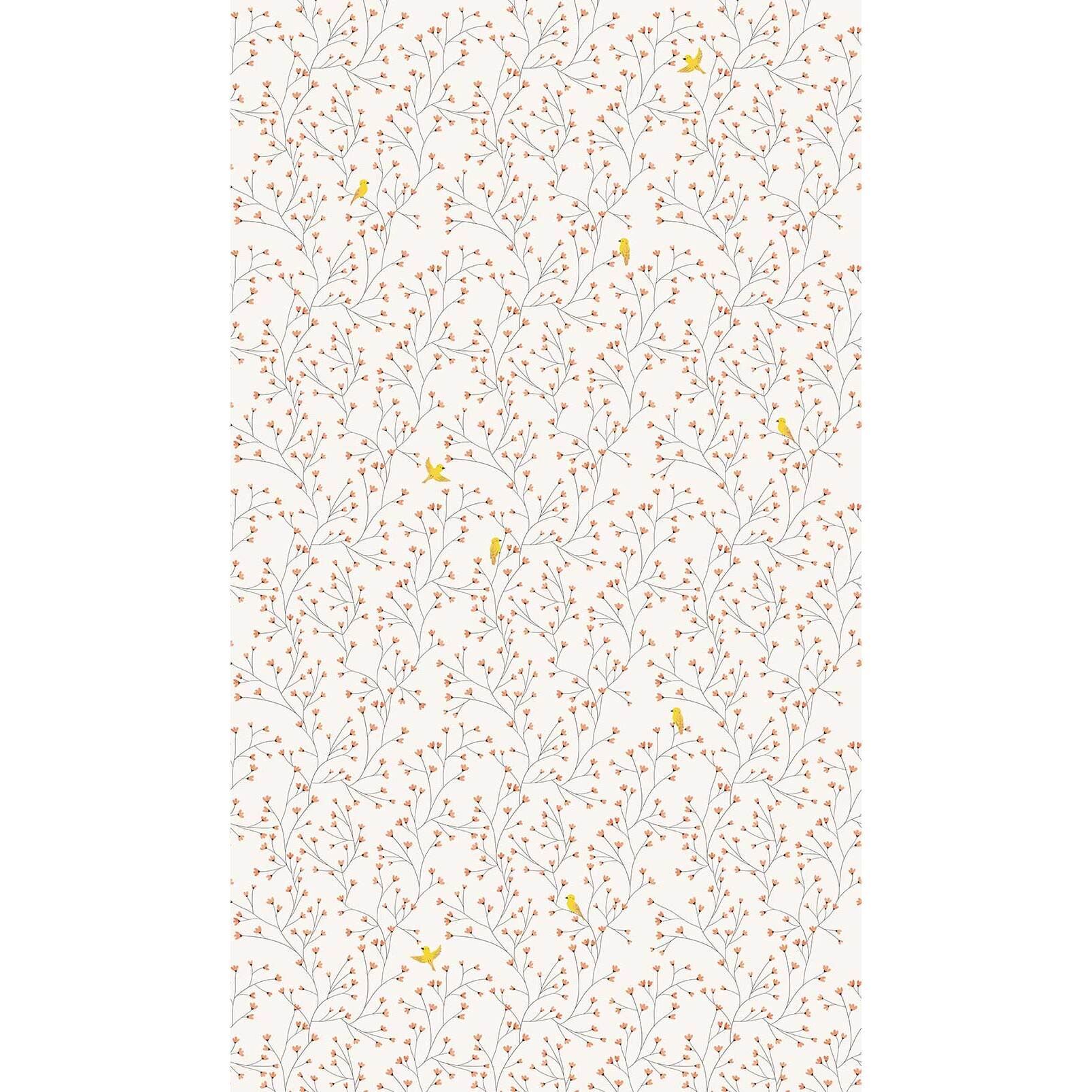 Papier peint printemps aérien Intissé