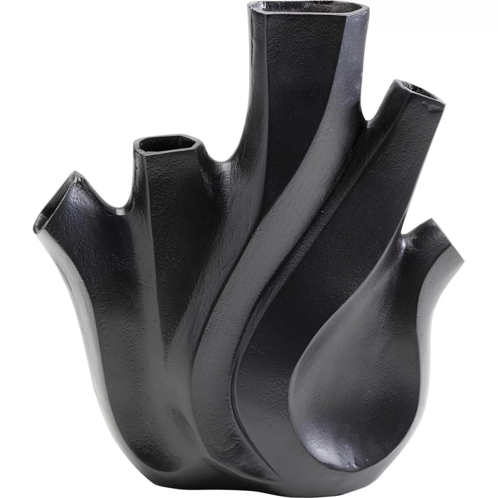 Vase Flame noir 29cm Kare Design