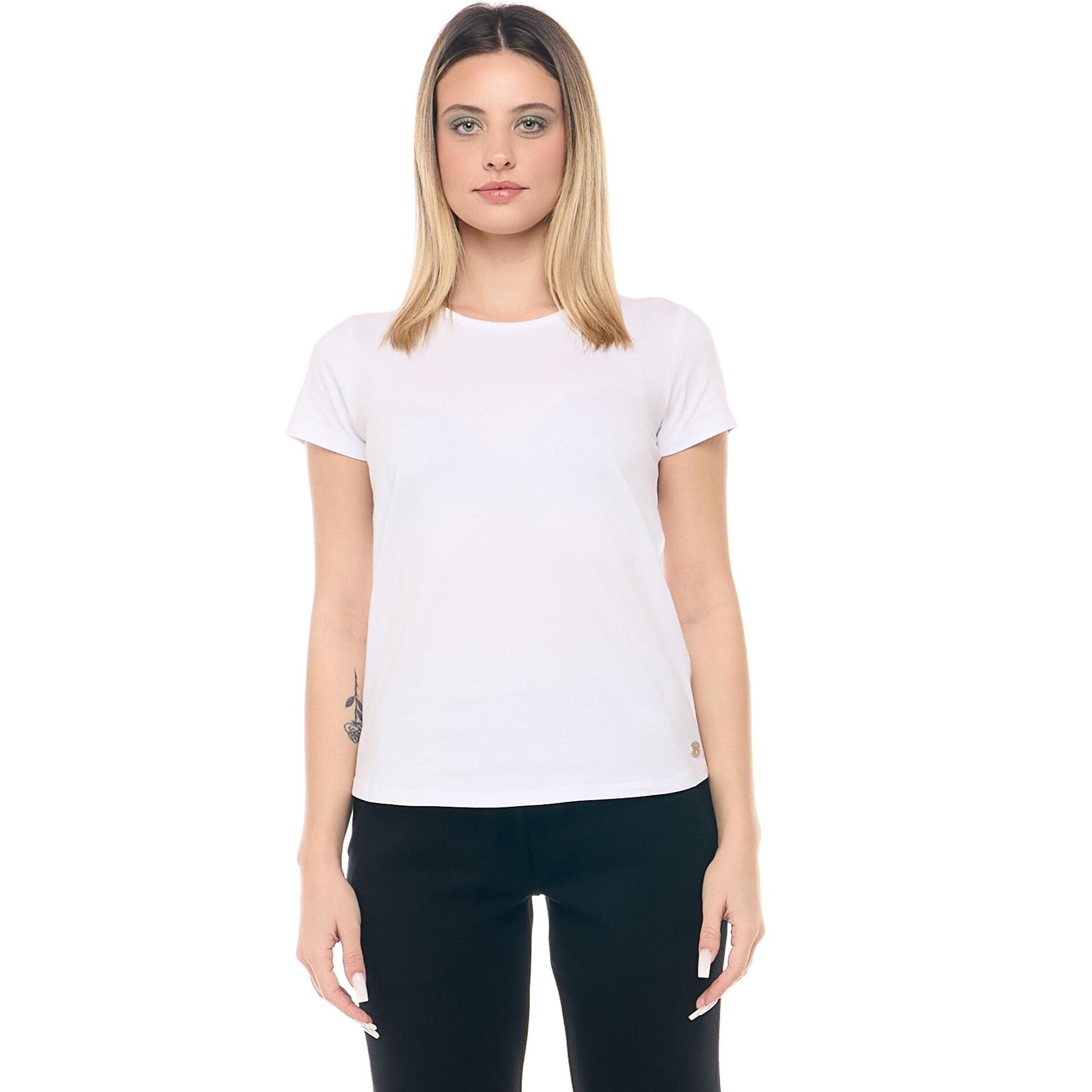 T-shirt a maniche corte da donna Leone Basic