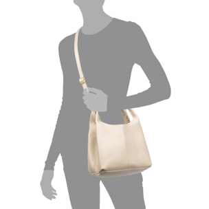 Barasso bolso de mano mujer. Piel auténtica Dollaro.