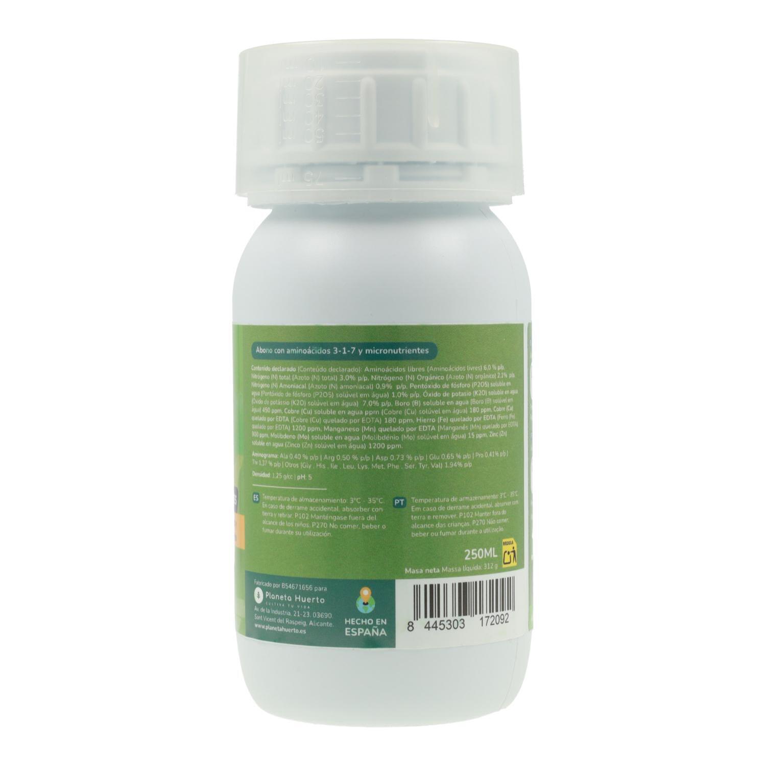 PLANETA HUERTO | Abono Líquido Bonsáis 250 ml: Fertilizante Líquido - Abono Especializado para el Desarrollo Saludable y Equilibrado de Bonsáis con Nutrición Específica