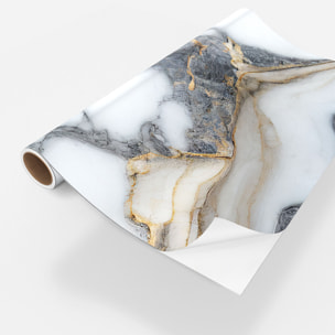 Rouleau revêtement adhésif imperméable - Sticker lavable plan de travail - ÉPOXY MARUVA