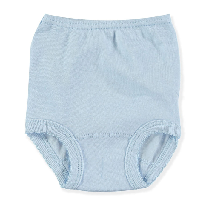 Braguita Bebe Volante Punto Celeste Talla 36