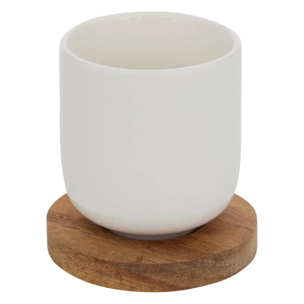 Tasse Elegante blanc L25xp7xH17cm