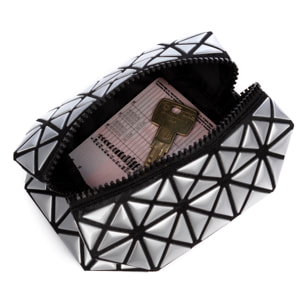 Zeri mini bolso de mano diseño geométrico.