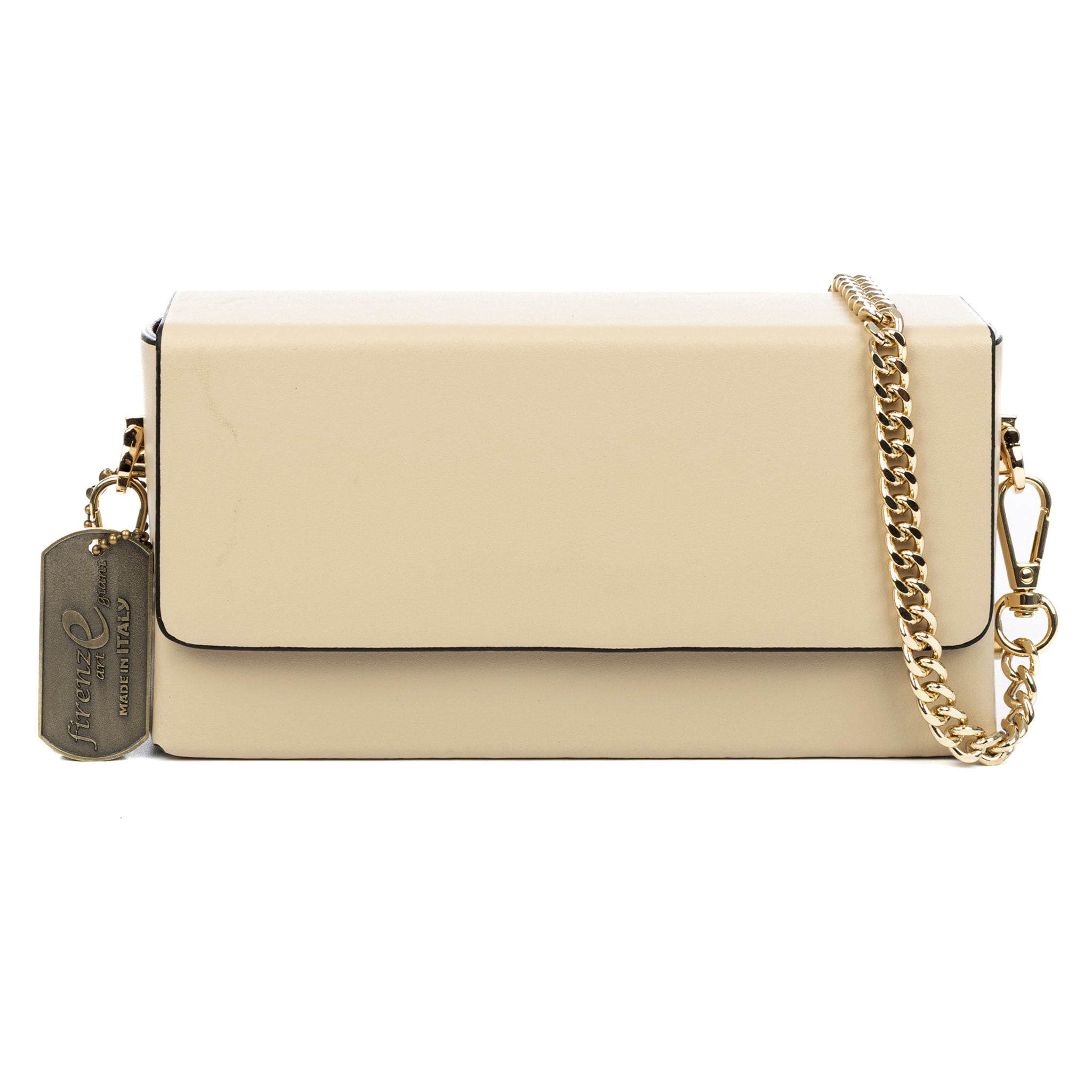 Bagnoregio bolso bandolera mujer. Piel auténtica Ruga.