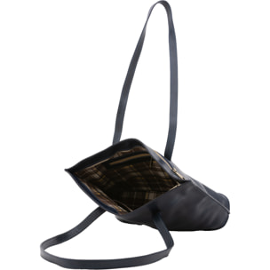 Borsa a spalla  da donna In Vera pelle Made in Italy 27x38,5x10 cm