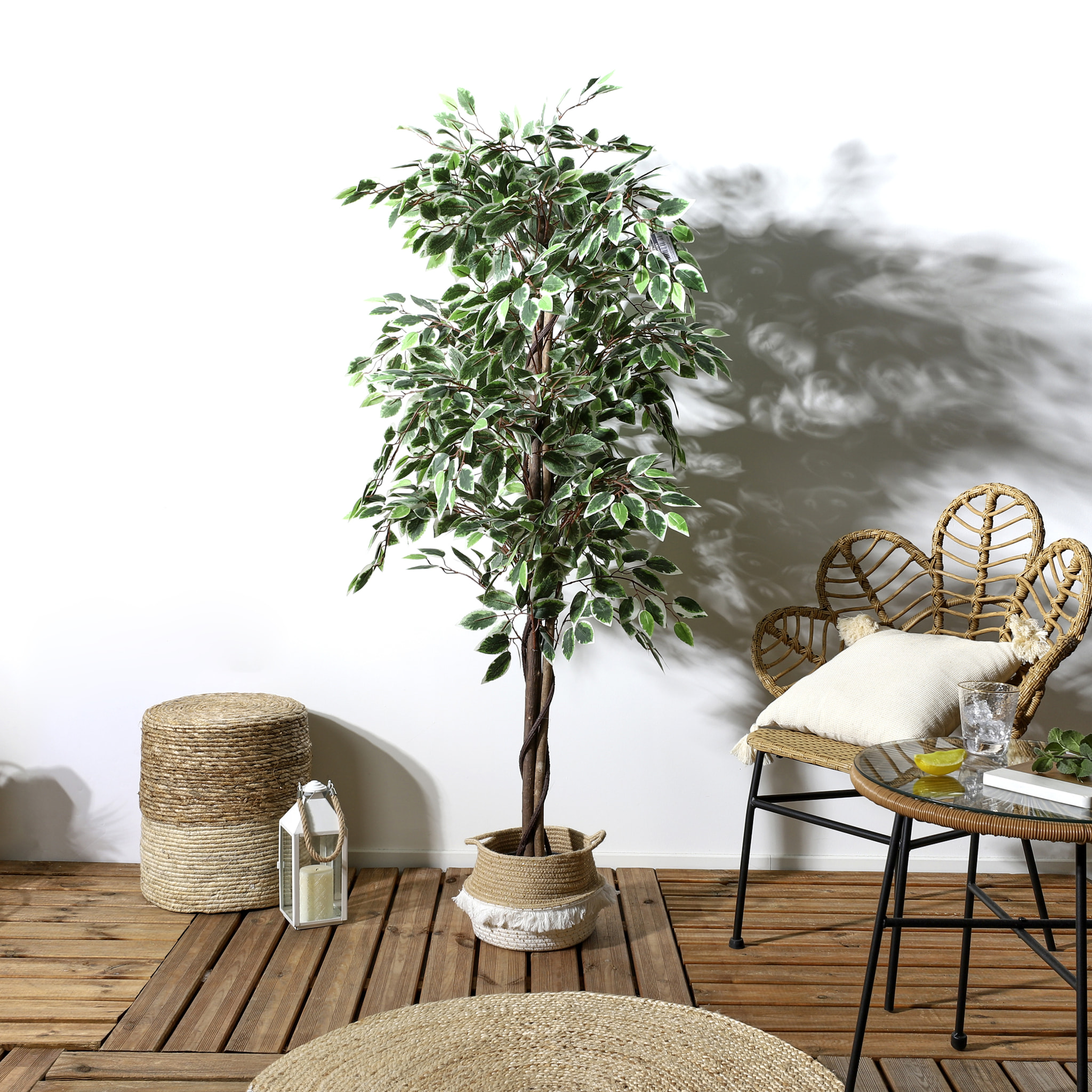 PLANTE ARTIFICIELLE FEUILLAGE PANACHE 160CM
