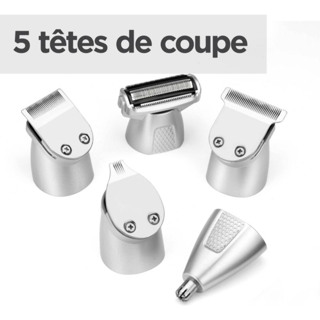 Tondeuse multi usages BABYLISS 11 en 1 MT812E, 4 hauteurs de coupe, précision 0,5 mm, autonomie 240 mn