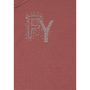 Tuta donna in French Terry Modal con zip e cappuccio