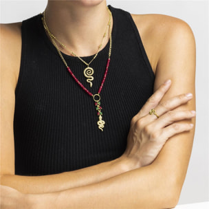 Anillo acabado oro 18k