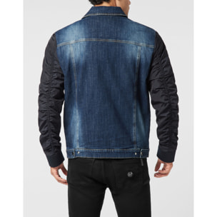 PHILIPP PLEIN Chaqueta vaquera COLLEGE