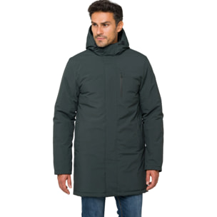 Parka LATEMAR acolchada impermeable verde oscuro