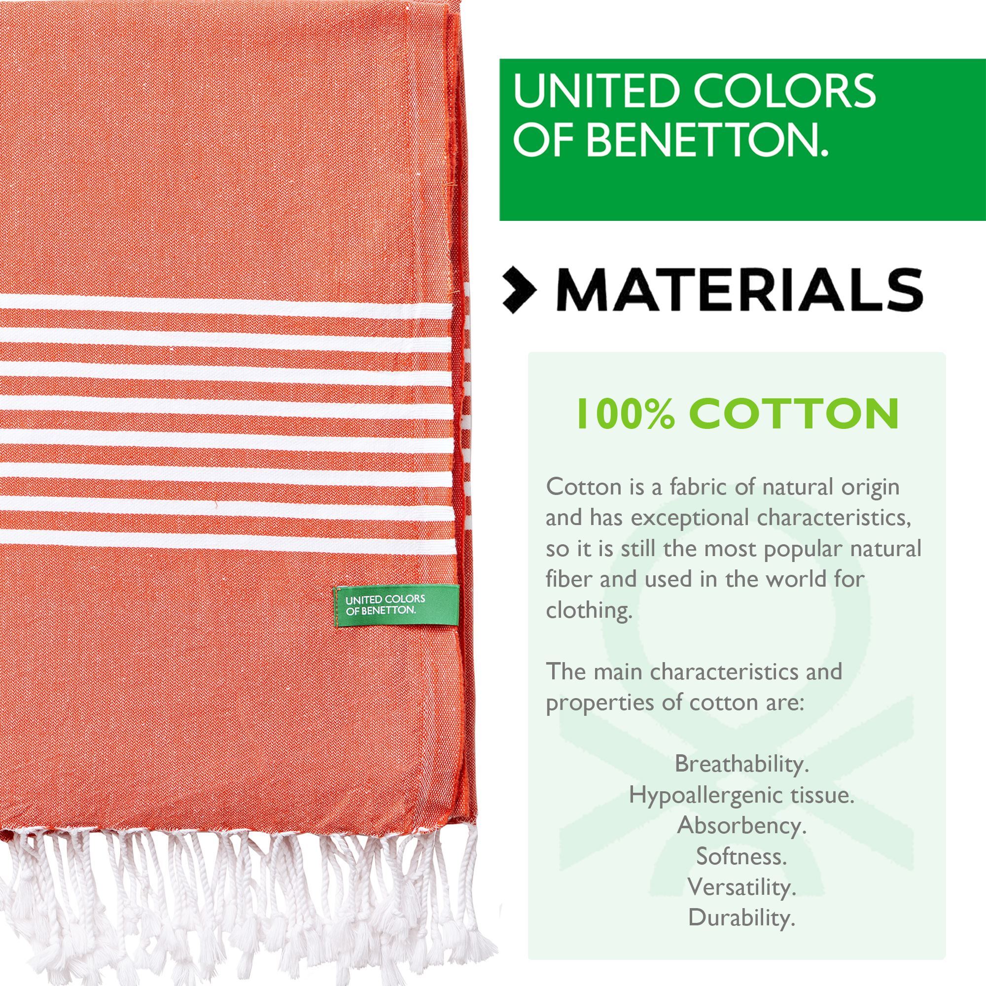 hamman- fouta rojo  benetton