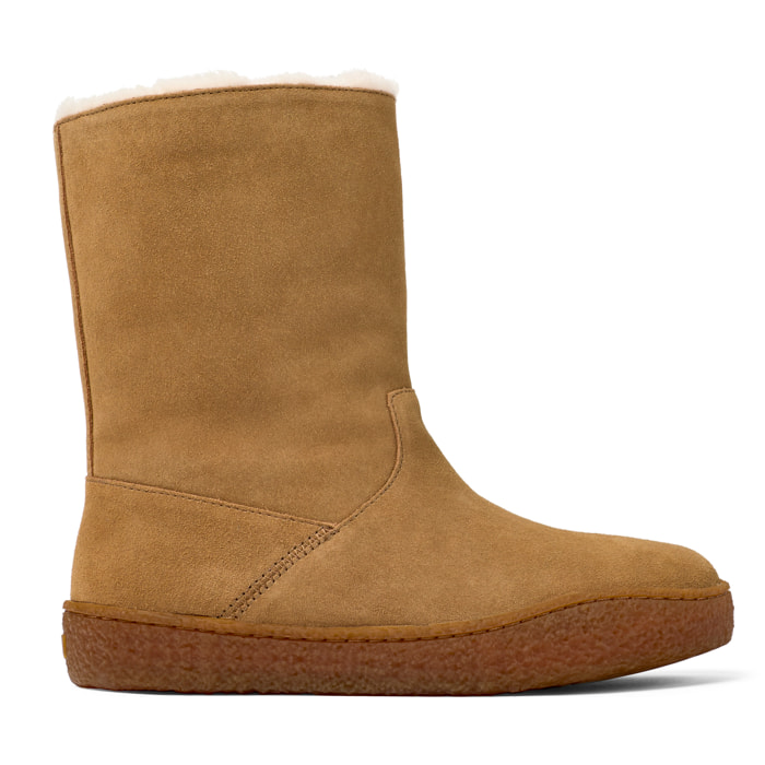 Botines - CAMPER Peu Terreno - Marron - Piel de ante