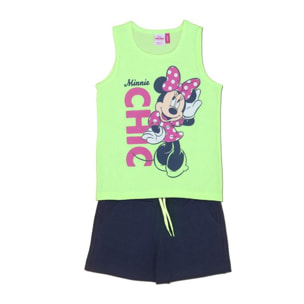 Completo Mare Minnie Lime Lei Disney Verde