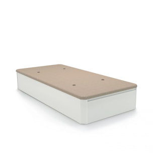Canapé básico 90x190 cm en blanco Luxury 3D Blanco