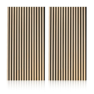 Pack 2 paneles acústicos Noiseless 120 Negro - Roble