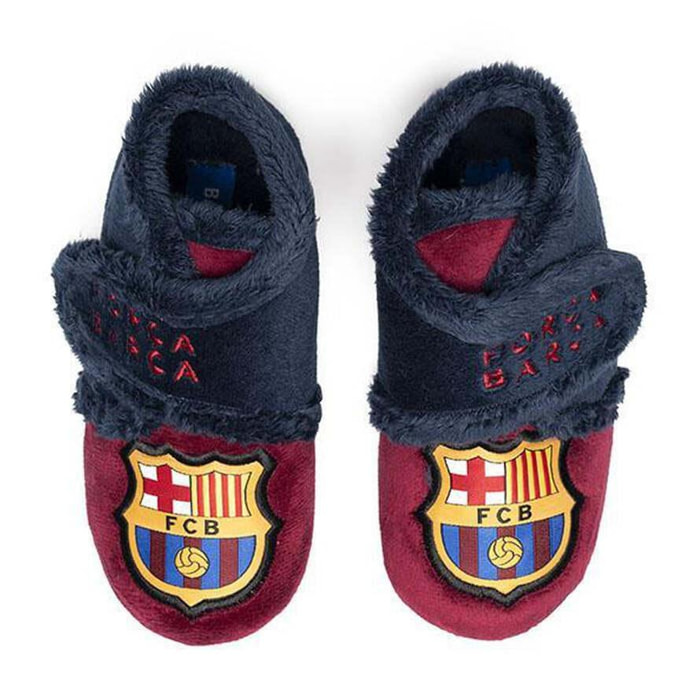 Zapatillas estilo bota niños FC Barcelona Escudo