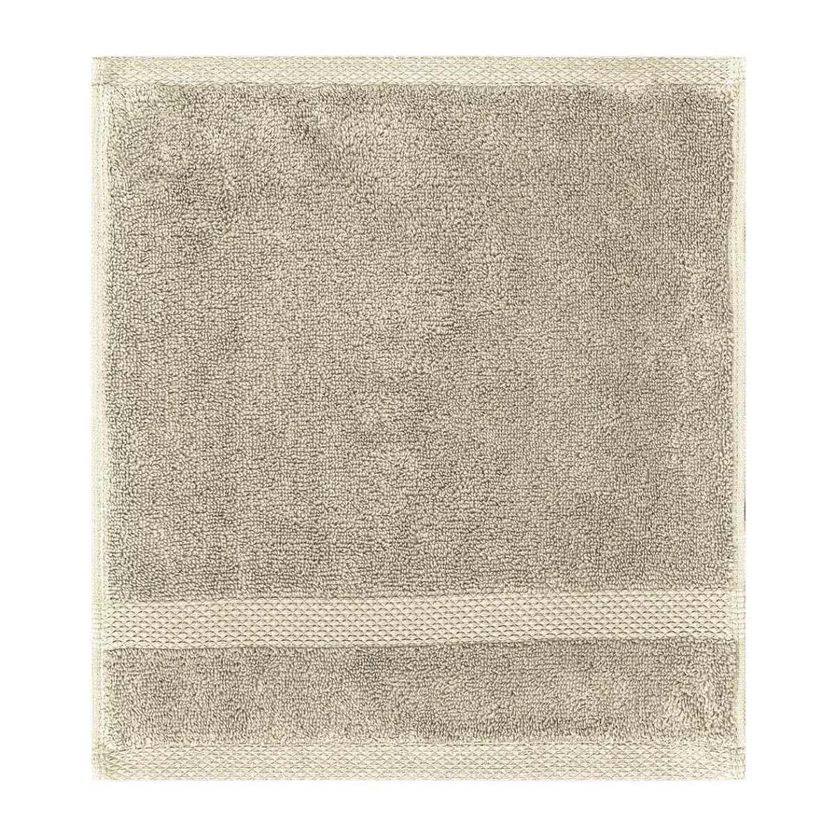 Carre pur coton 550 g/m² uni beige Elea angora