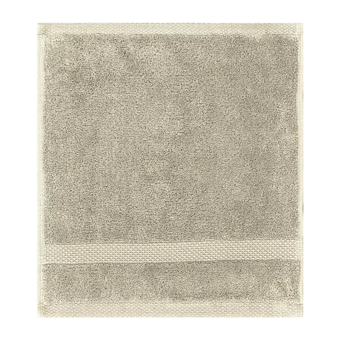 Carre pur coton 550 g/m² uni beige Elea angora