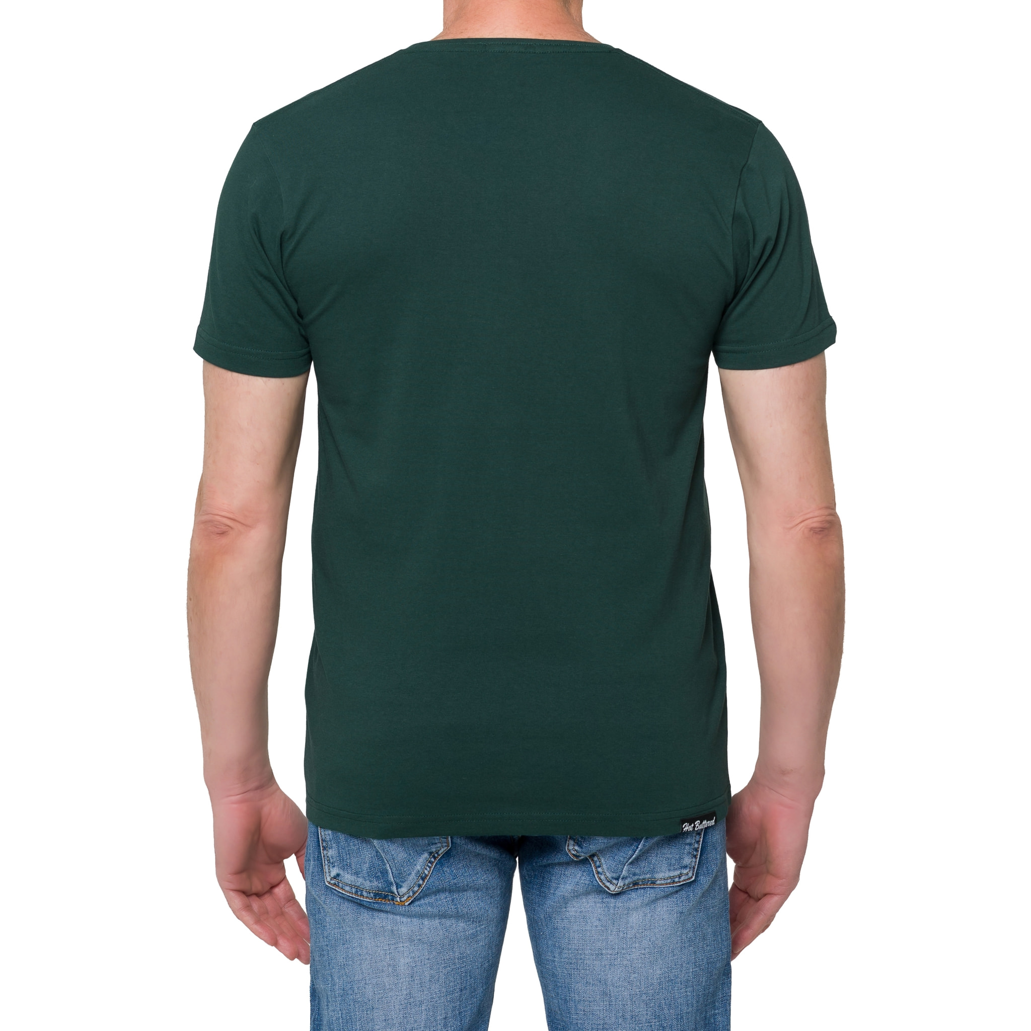 T-shirt in cotone 150 gr Hot Buttered Break Verde