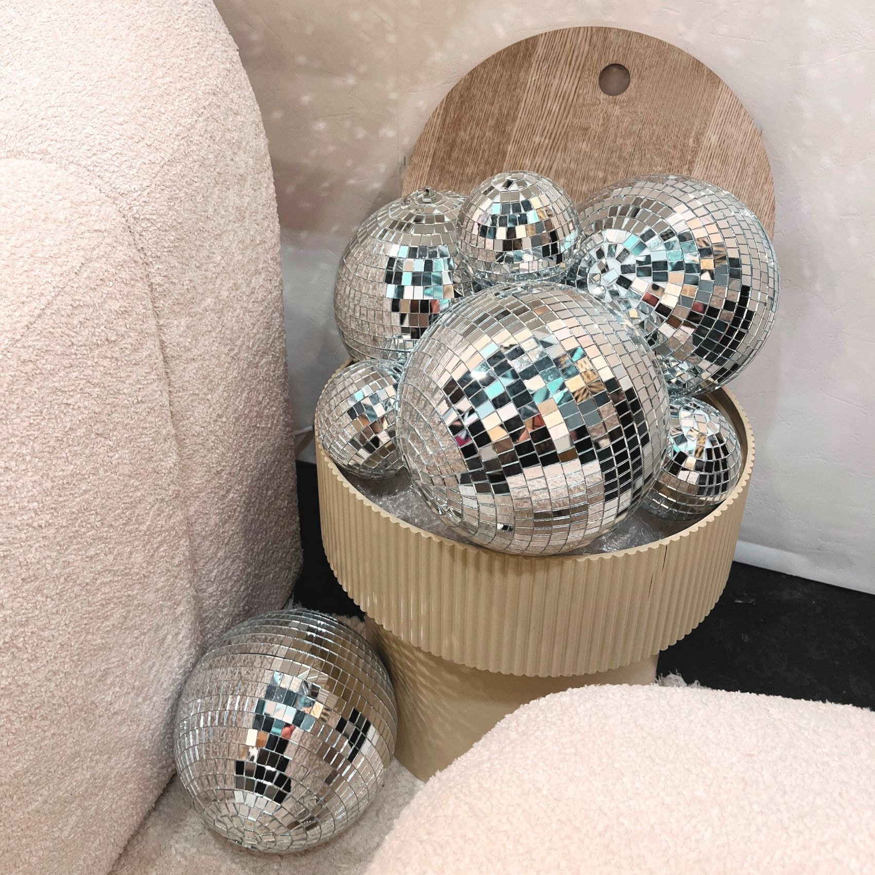 Boule à facettes disco - Argent