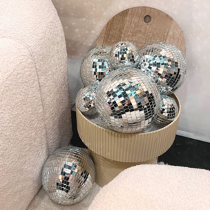 Boule à facettes disco - Argent