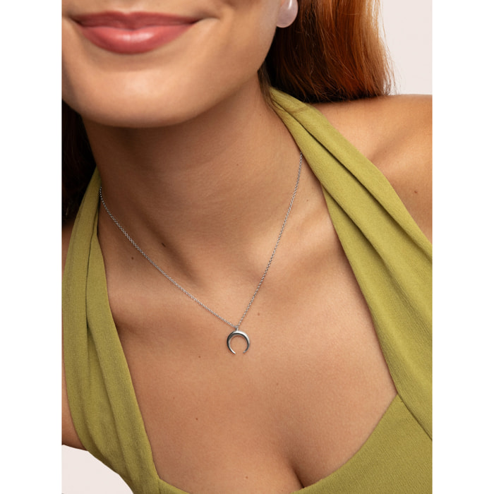 Collana Moonset in Argento