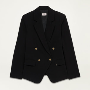 Oltre - Blazer doble botonadura - Negro