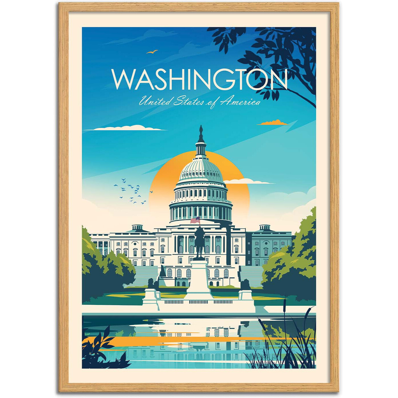 Affiche - Washington - Studio Inception