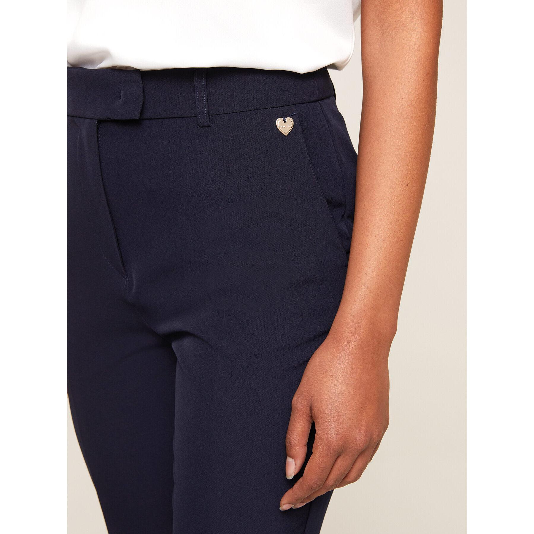 Motivi - Pantaloni regular stretch - Blu