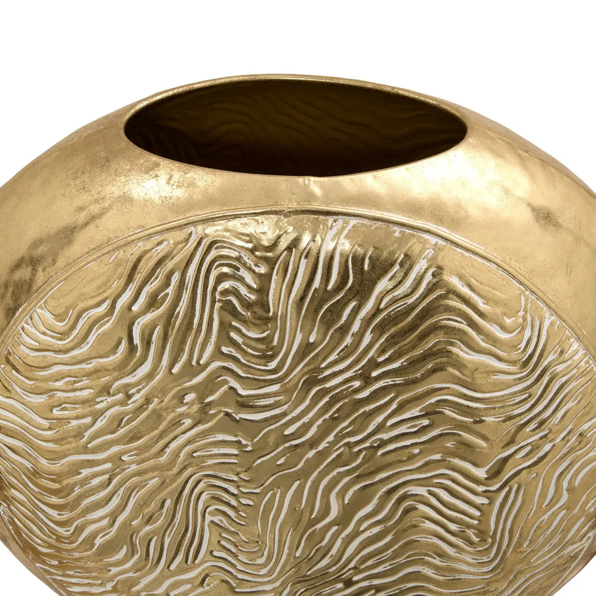 Vase Onara H.48cm doré