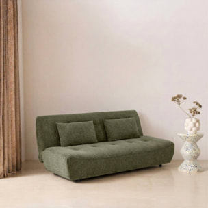 Banquette convertible tissu chenille 3 places KLIK