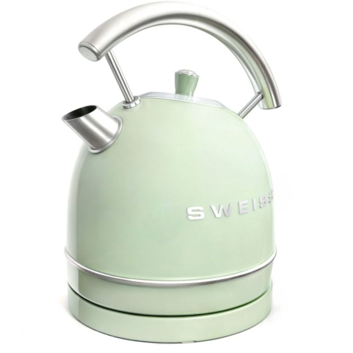 Grille-pain SWEISS + bouilloire vintage vert pack GRVKTL7