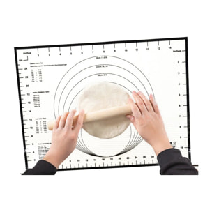 Lot de 2 plaques pâtisserie et cuisson 40/30 cm en silicone Zenker Smart Pastry