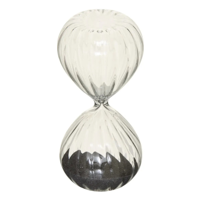 Sablier décoratif Sibel 5,5x5,5x12cm en verre