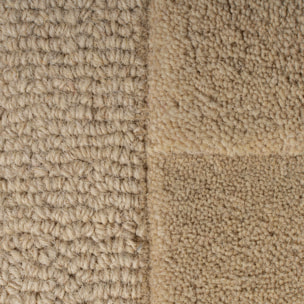 Tapis en laine de couloir GIGI Beige