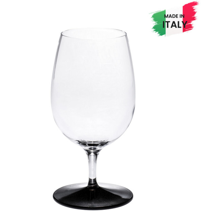 Set 6 calici da acqua Mirto con gambo