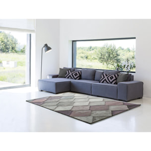 Alfombra geomÃ©trica Mubis multicolor, varias medidas disponibles
