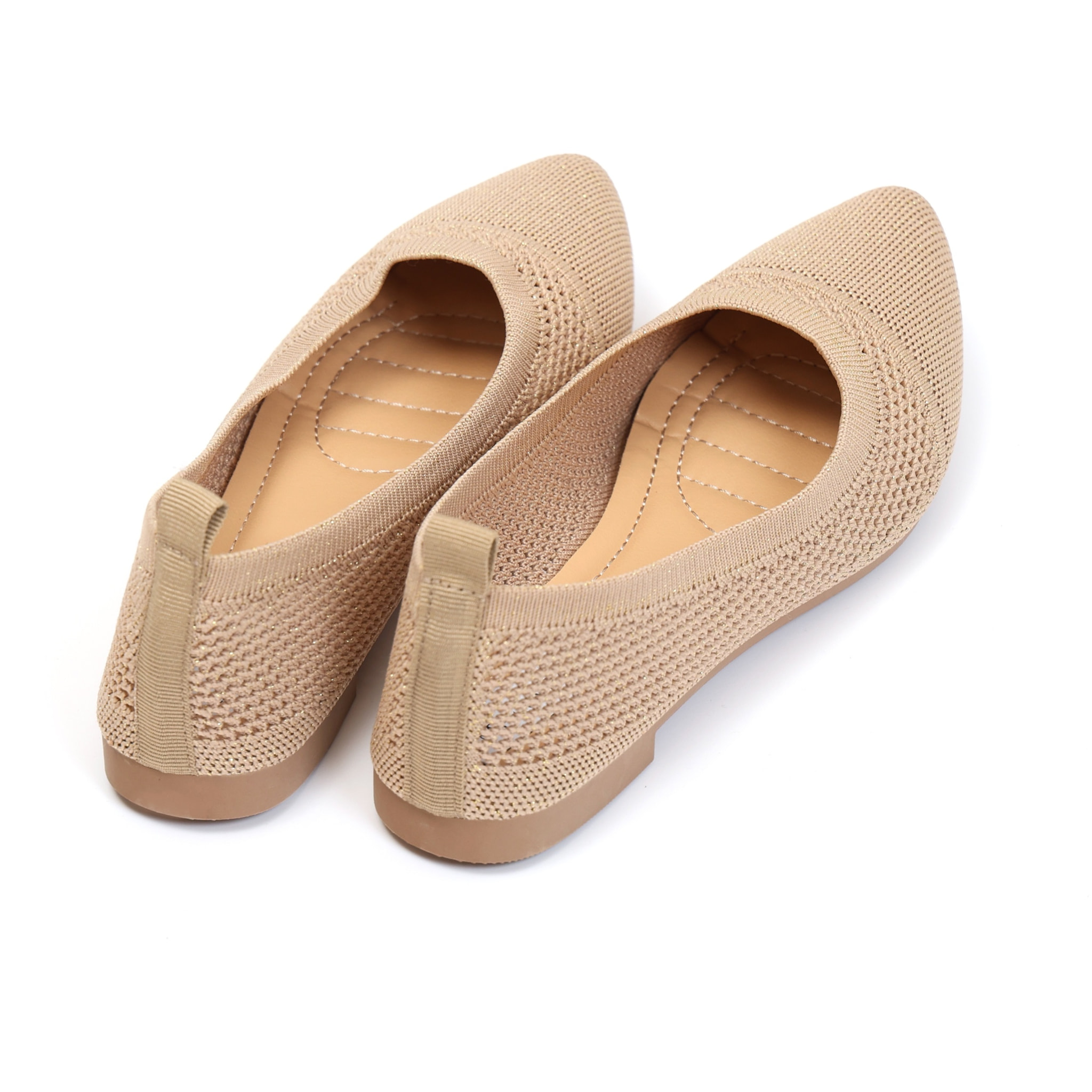 Ballerine in tessuto traforate